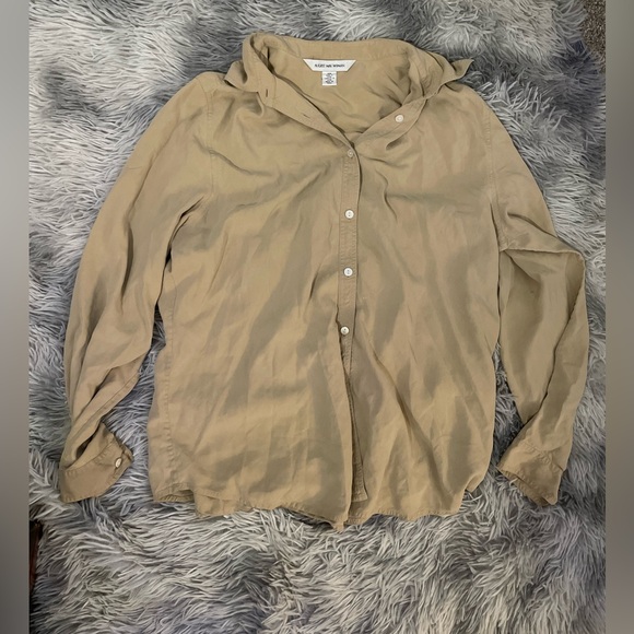 August Max woman Button up shirt. Size 14W. (Fits like a Women’s Large) - Picture 1 of 4